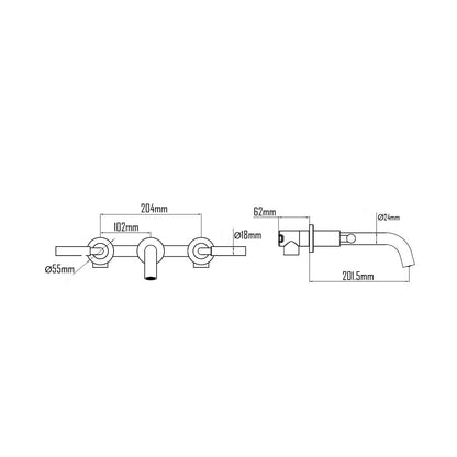VARA BASIN FAUCET-VAR-203