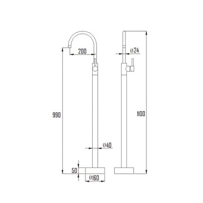 VARA BASIN FAUCET-VAR-530