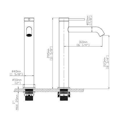 VISBY BASIN FAUCET-VIS-501