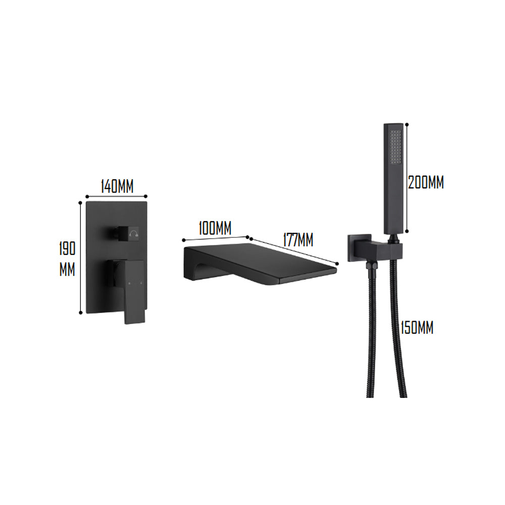 KIRUNA BATHTUB MIXER-KIR-8019