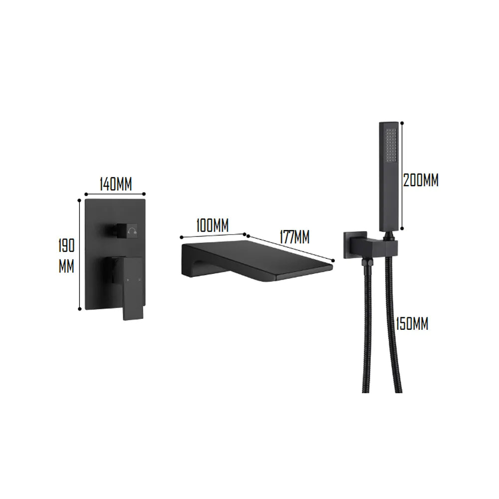 KIRUNA BATHTUB MIXER-KIR-8019