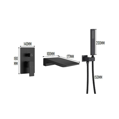 KIRUNA BATHTUB MIXER-KIR-8019