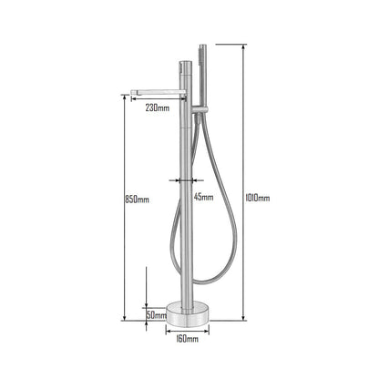 SVERIG BATHTUB MIXER-SVER-5041