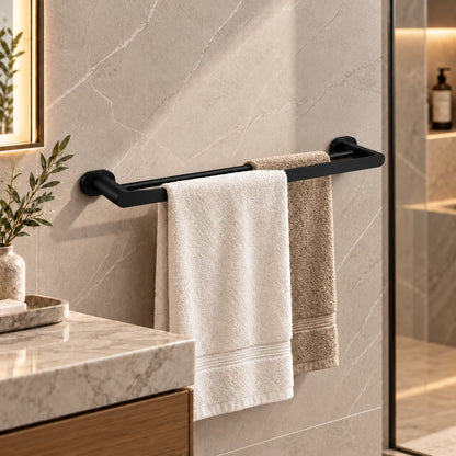 GRUMS DOUBLE TOWEL BAR­-GRU-853