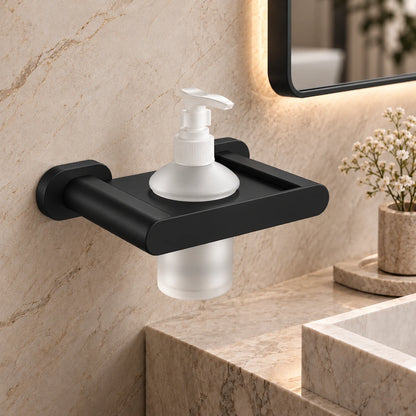 GRUMS SOAP DISPENCER W/HOLDER-­GRU-861