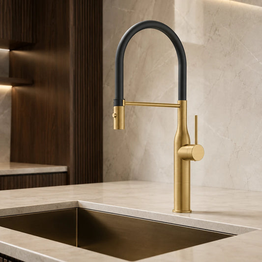 HALLAND KITCHEN MIXER W/ SWIVEL SPOUT­-HAL-609