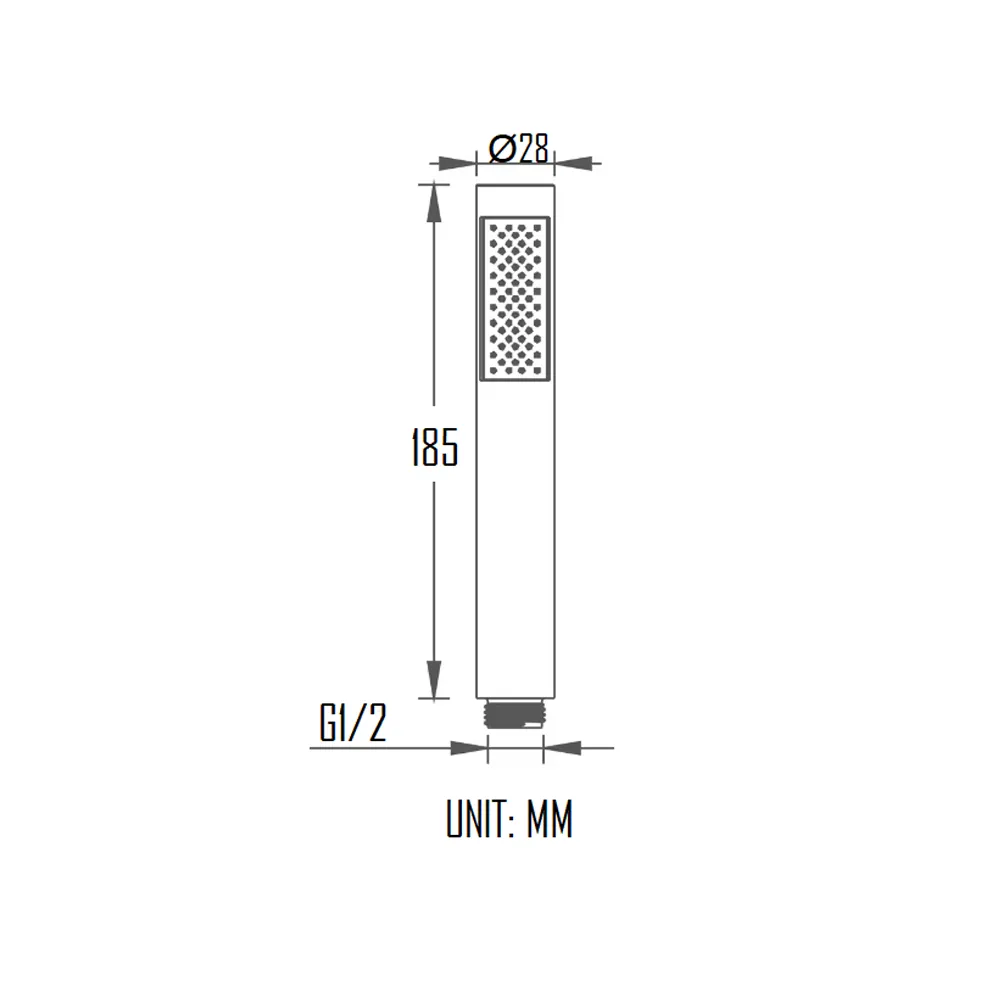 VISBY HAND SHOWER-VIS-HS01