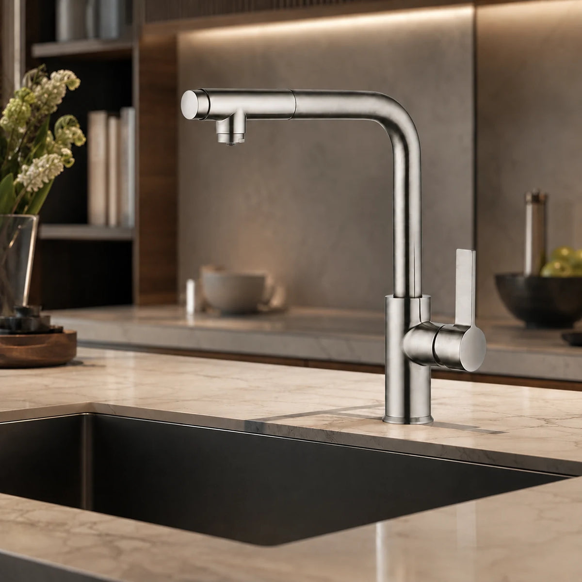 JOKK KITCHEN MIXER W/ PULL PUT SHOWER-JOK-B375
