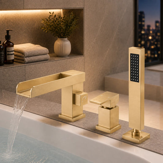 LUND WATERFALL BATHTUB MIXER-LUN-1013