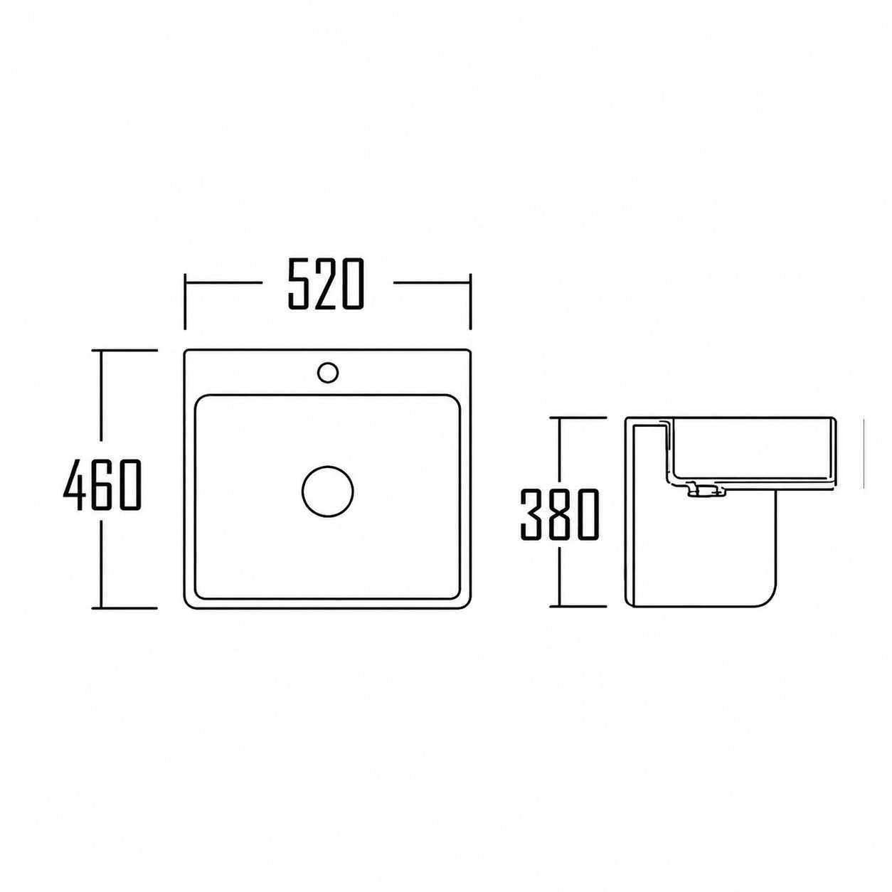 MALLA WASH BASIN-MAL-49