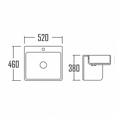 MALLA WASH BASIN-MAL-49