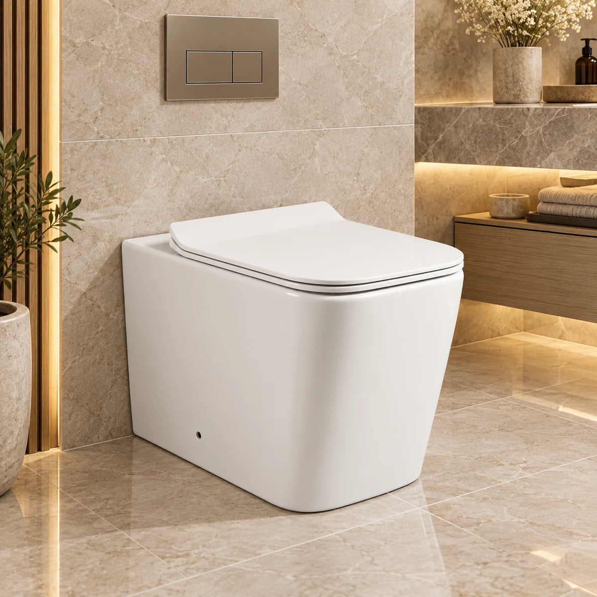 RODBO BACK TO WALL WC-ROD-8018