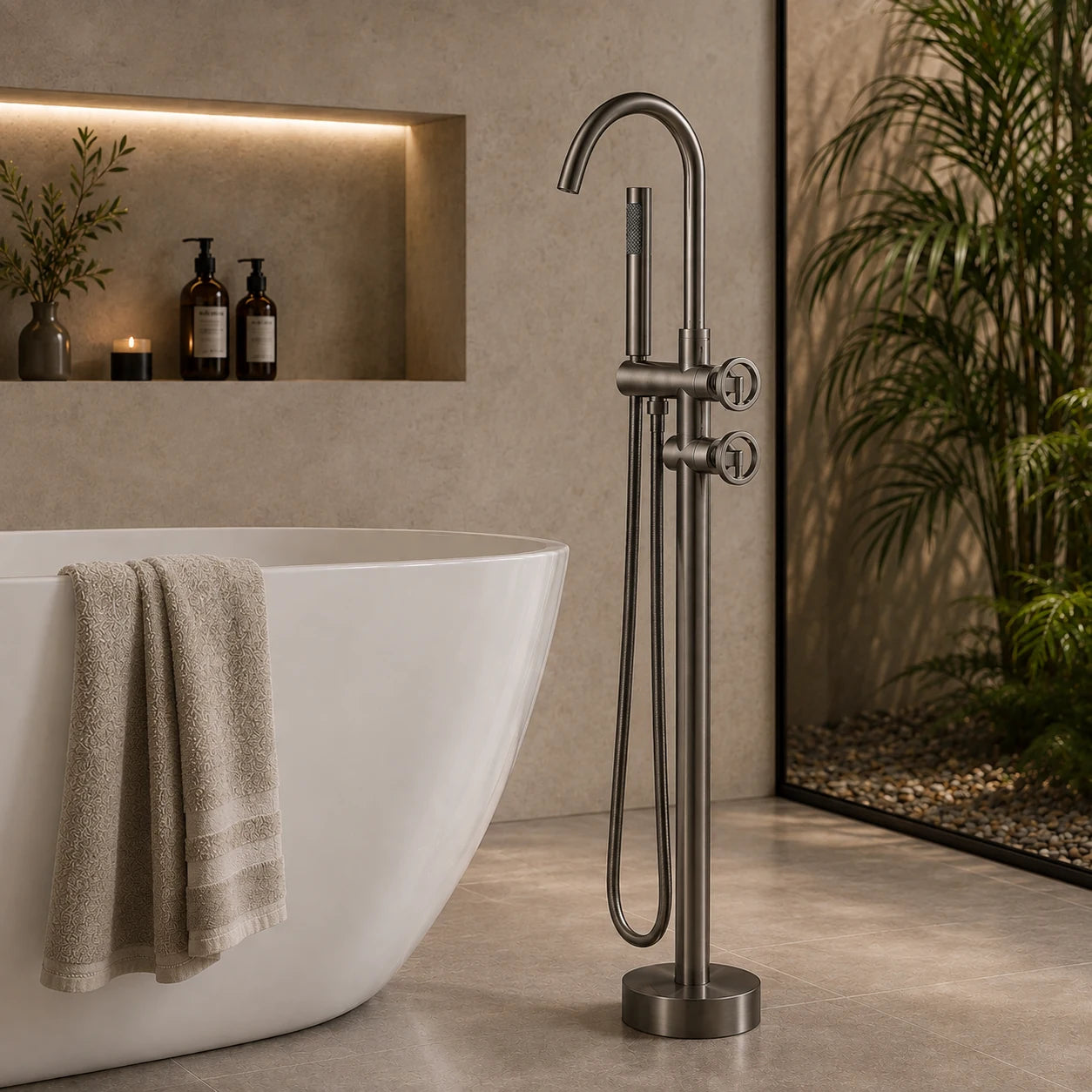 NASET BATHTUB MIXER-NAS-887