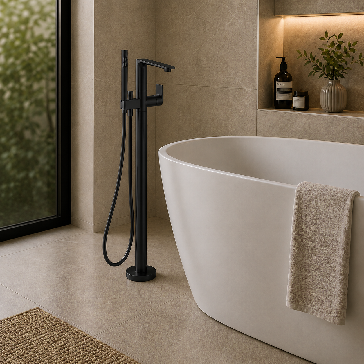 NORRMALM BATHTUB MIXER-NOR-2025