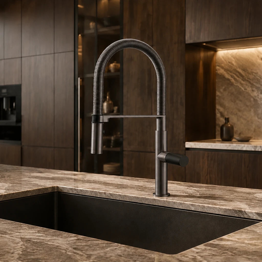 NORDAN KITCHEN MIXER W/ SWIVEL SPOUT-NOR-372