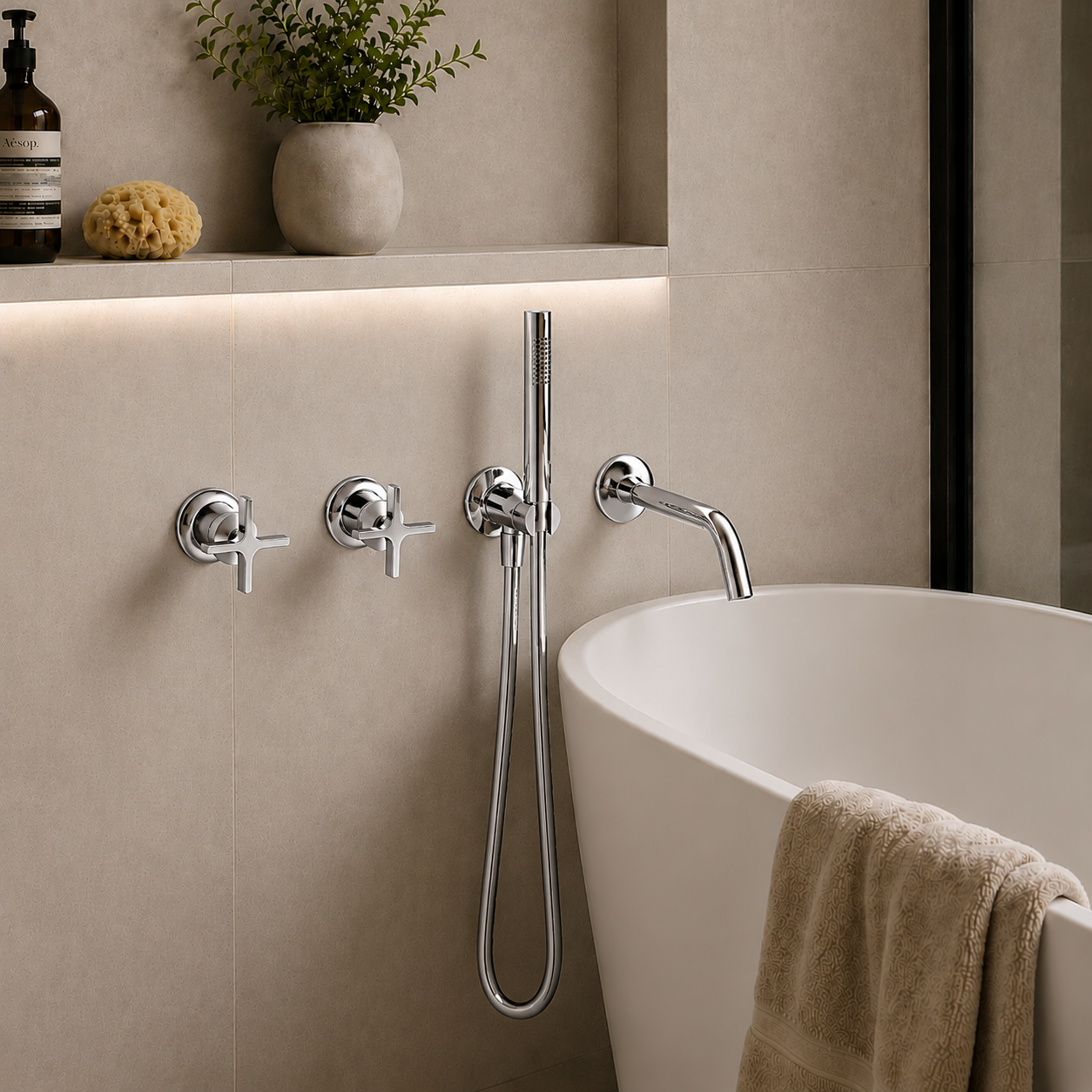 ÖSTRA BATHTUB MIXER-ÖST-206