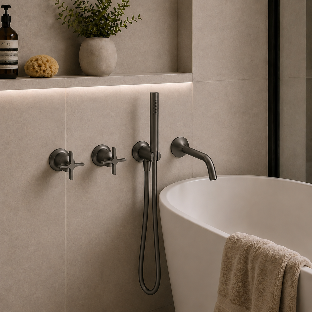 ÖSTRA BATHTUB MIXER-ÖST-206