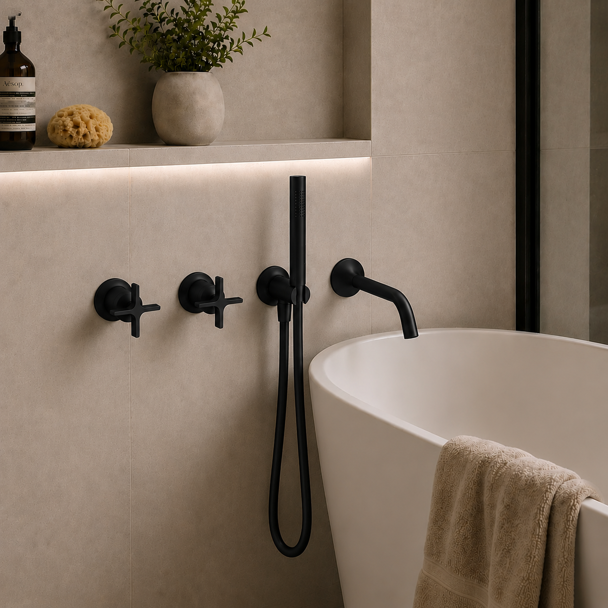 ÖSTRA BATHTUB MIXER-ÖST-206