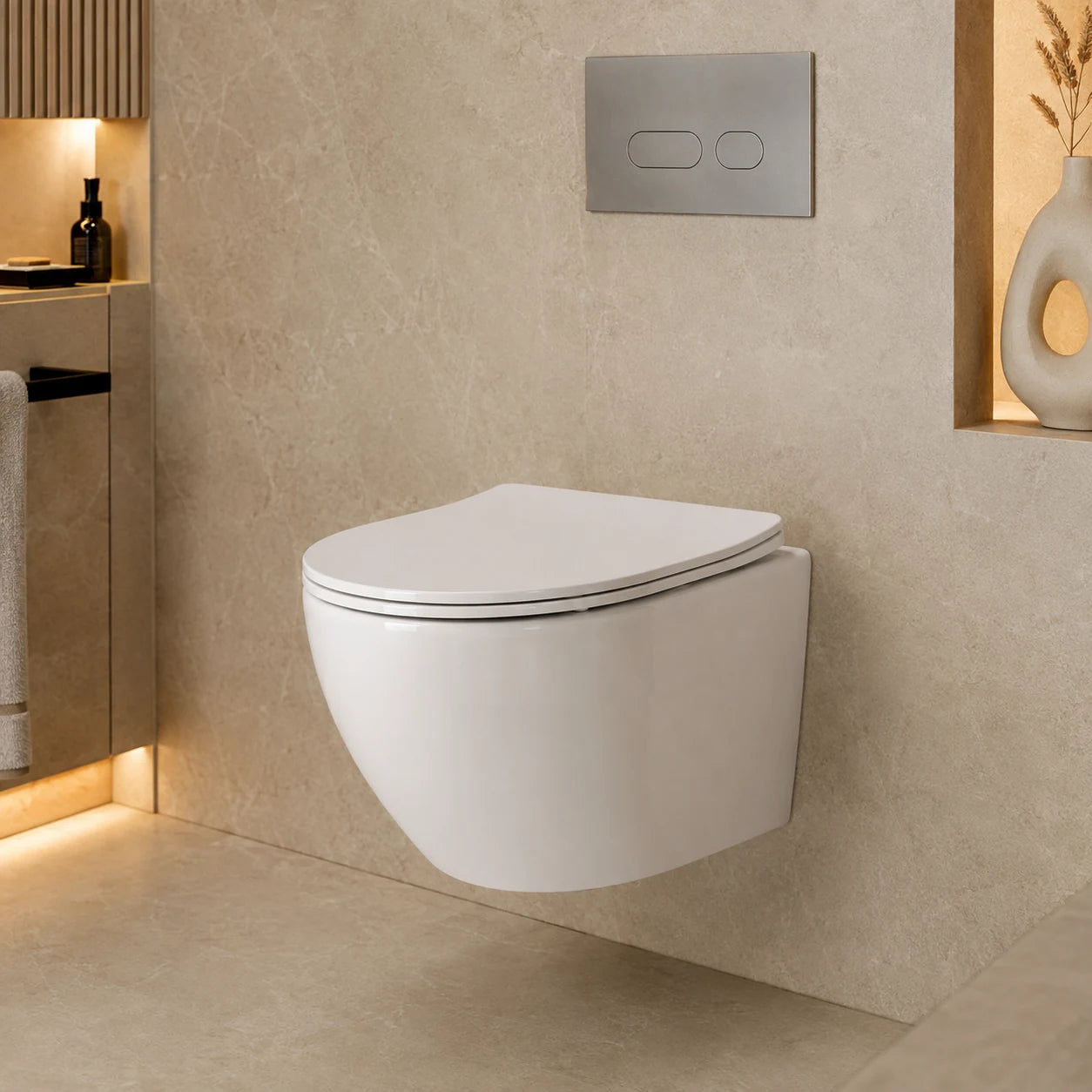 BACK TO WALL WC-RAM-402