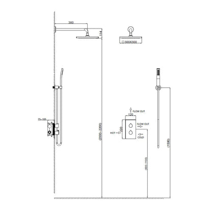 HARRISON SHOWER-HAR-301