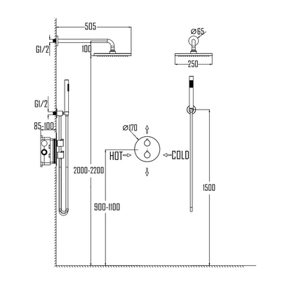 KALMAR SHOWER-KAL-516