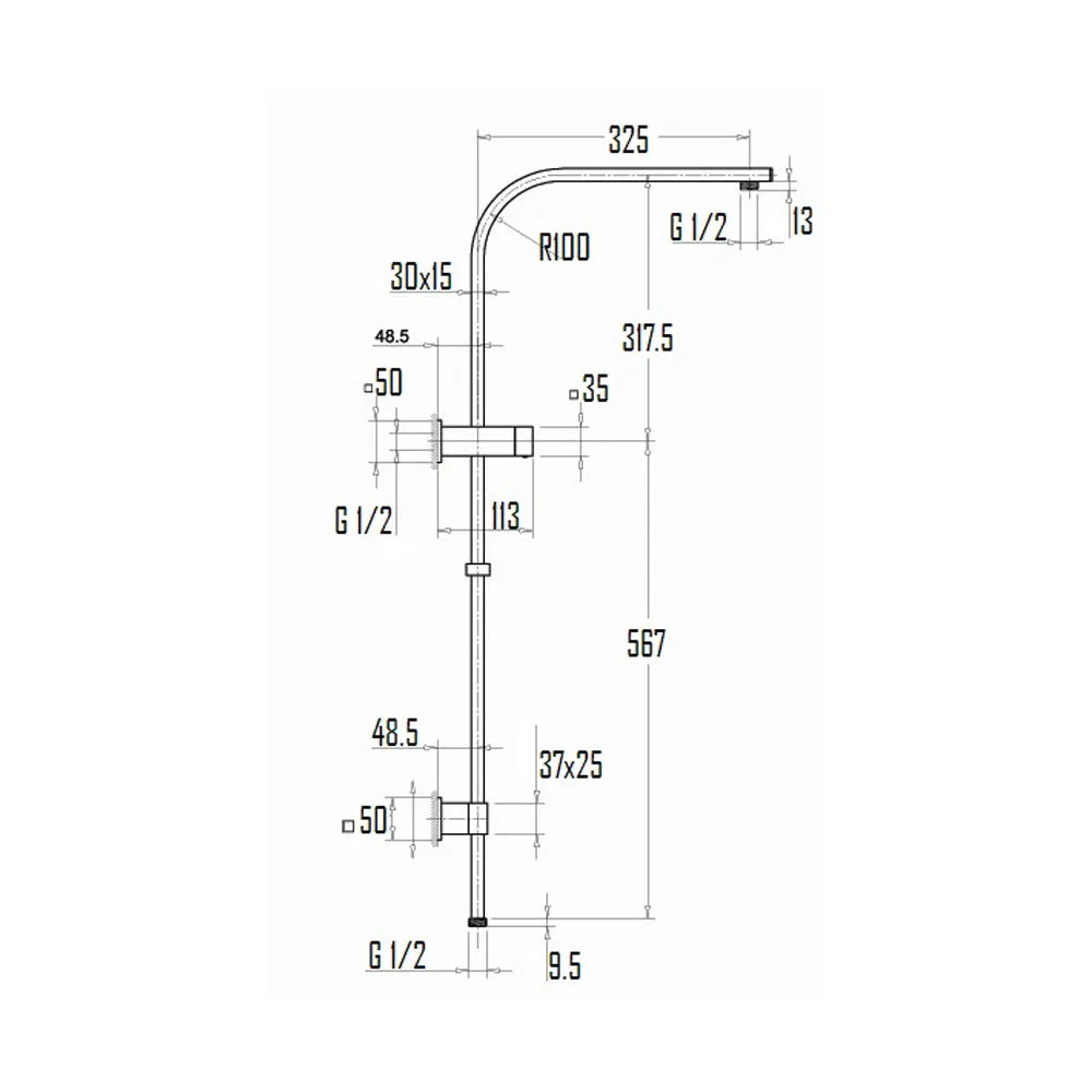 VISBY SHOWER-VIS-2105