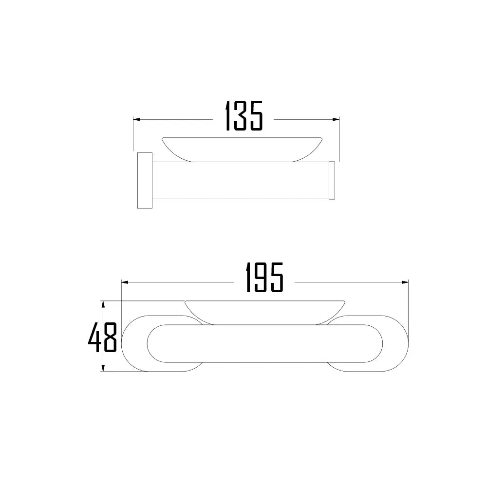 GRUMS SOAP DISH-GRU-860