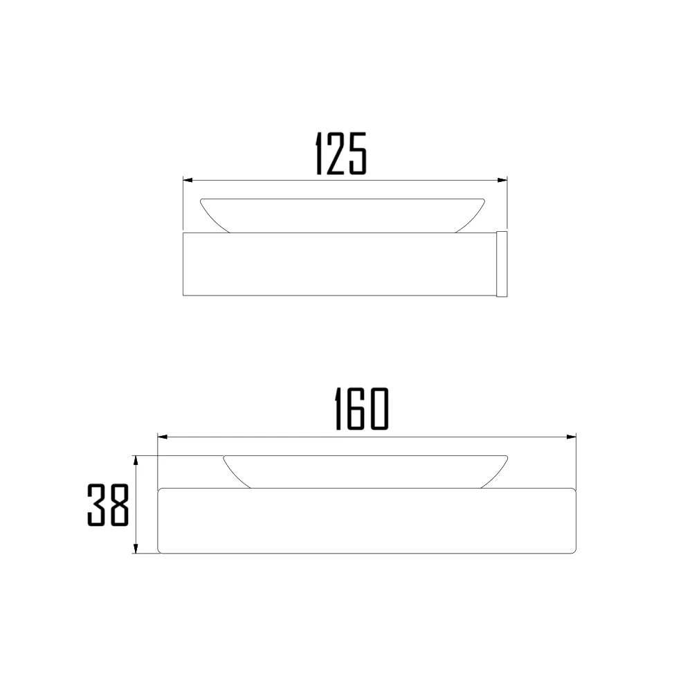 FRIPA SOAP DISH-FRI-908