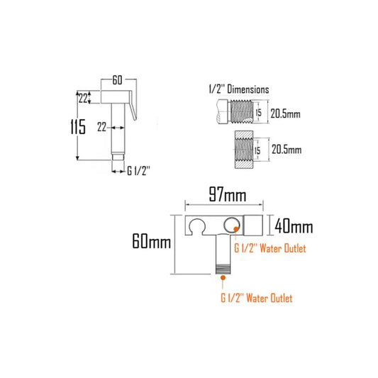 PORSA SPRAYER KIT-POR-013