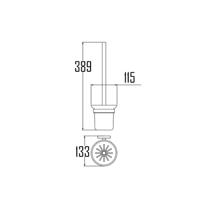 GAMLA TOILET BRUSH-GAM-713