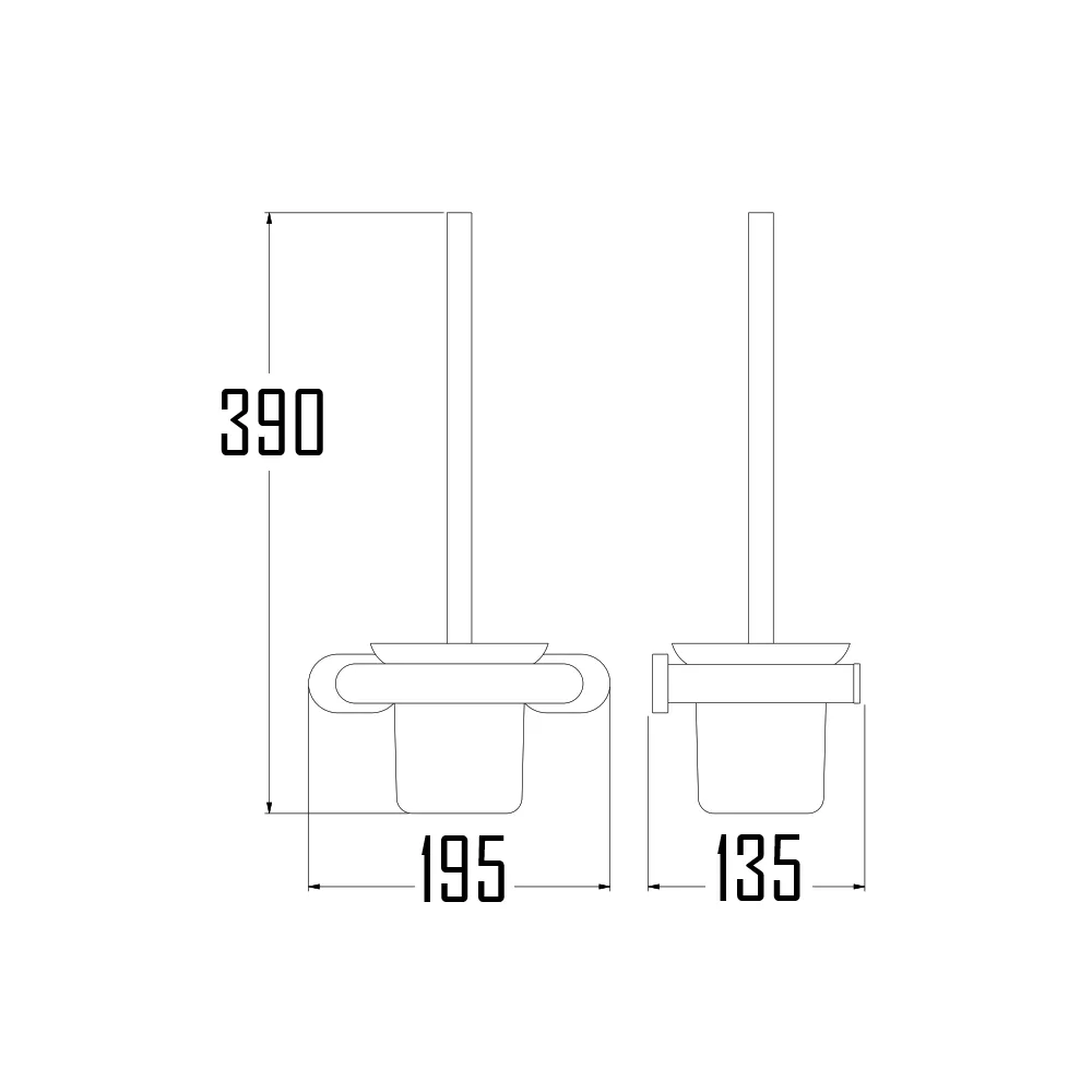 GRUMS TOILET BRUSH-GRU-856