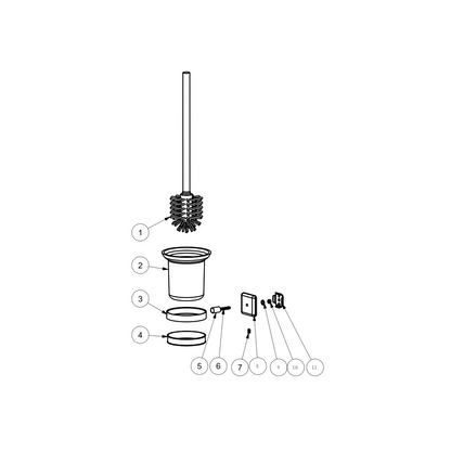 NORRMALM TOILET BRUSH-NOR-771