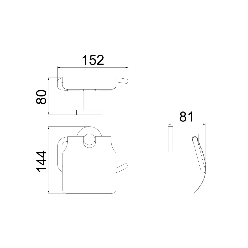 GAMLA TOILET ROLL HOLDER-GAM-715