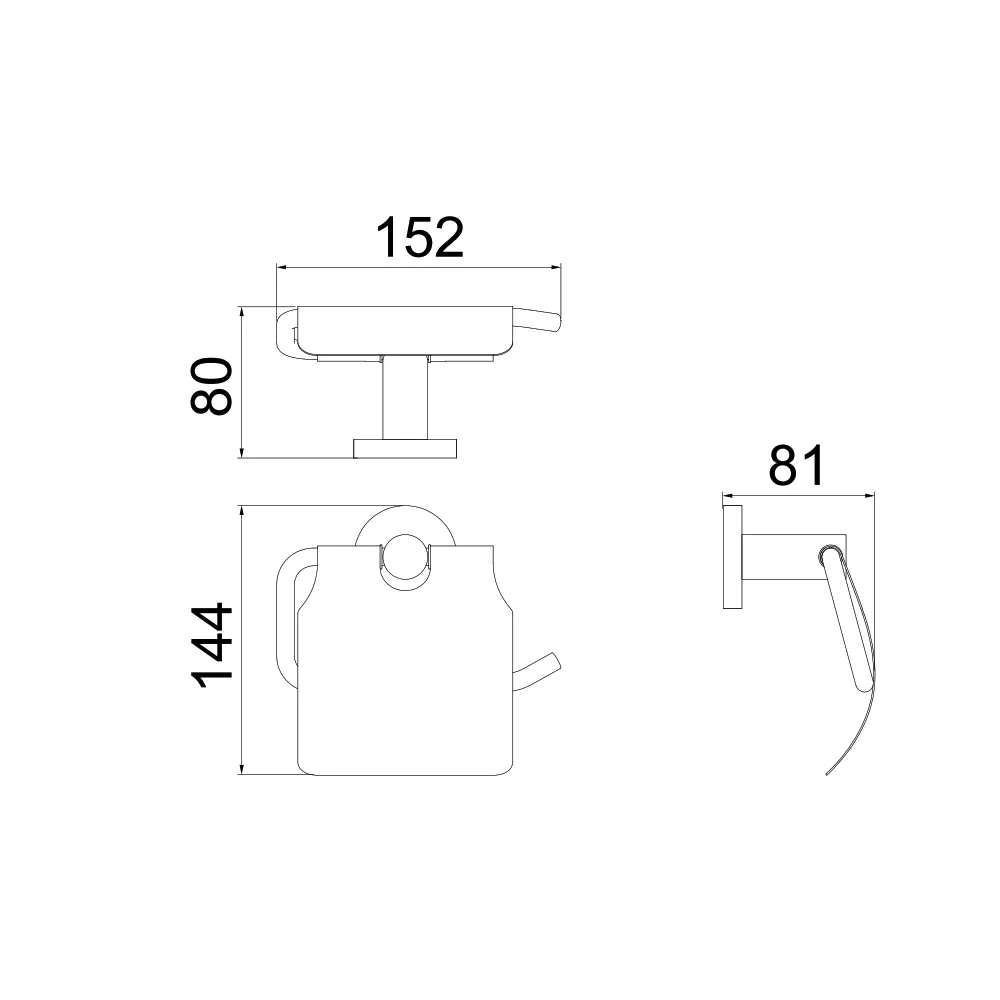 NORRMALM TOILET ROLL HOLDER-NOR-809