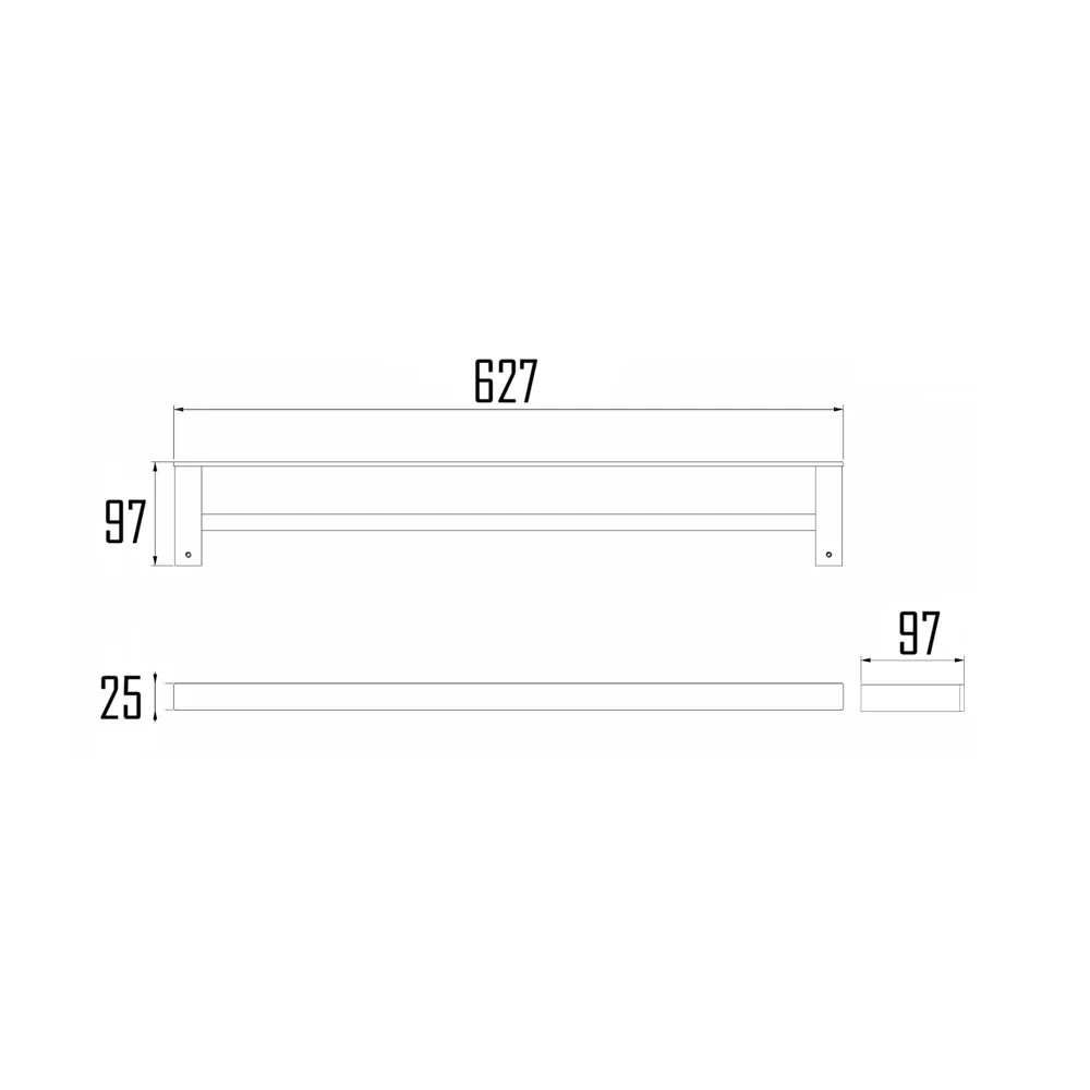 FRIPA TOWEL BAR-FRI-902