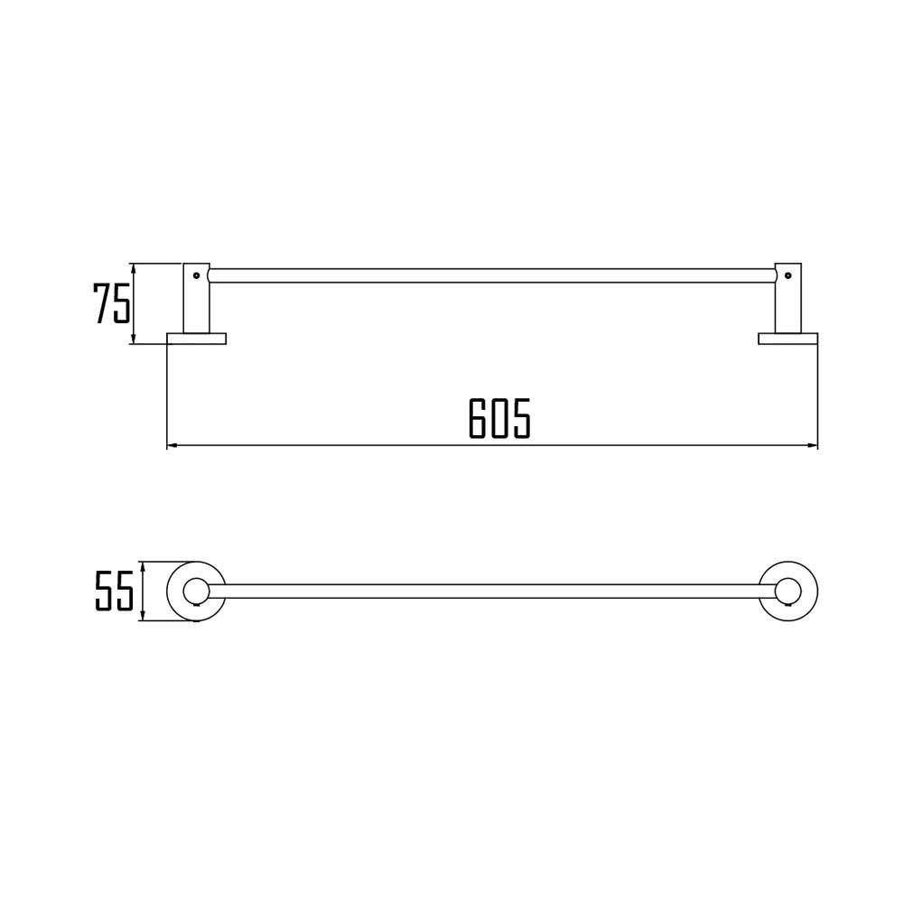 GAMLA TOWEL BAR-GAM-703