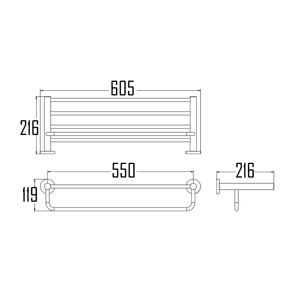GAMLA TOWEL RACK-GAM-701