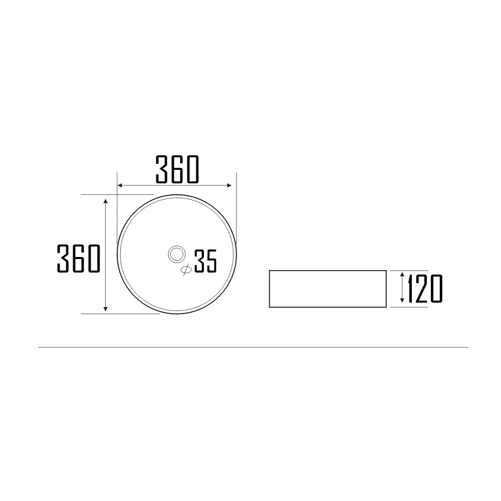 AZAR WASH BASIN-AZA-60