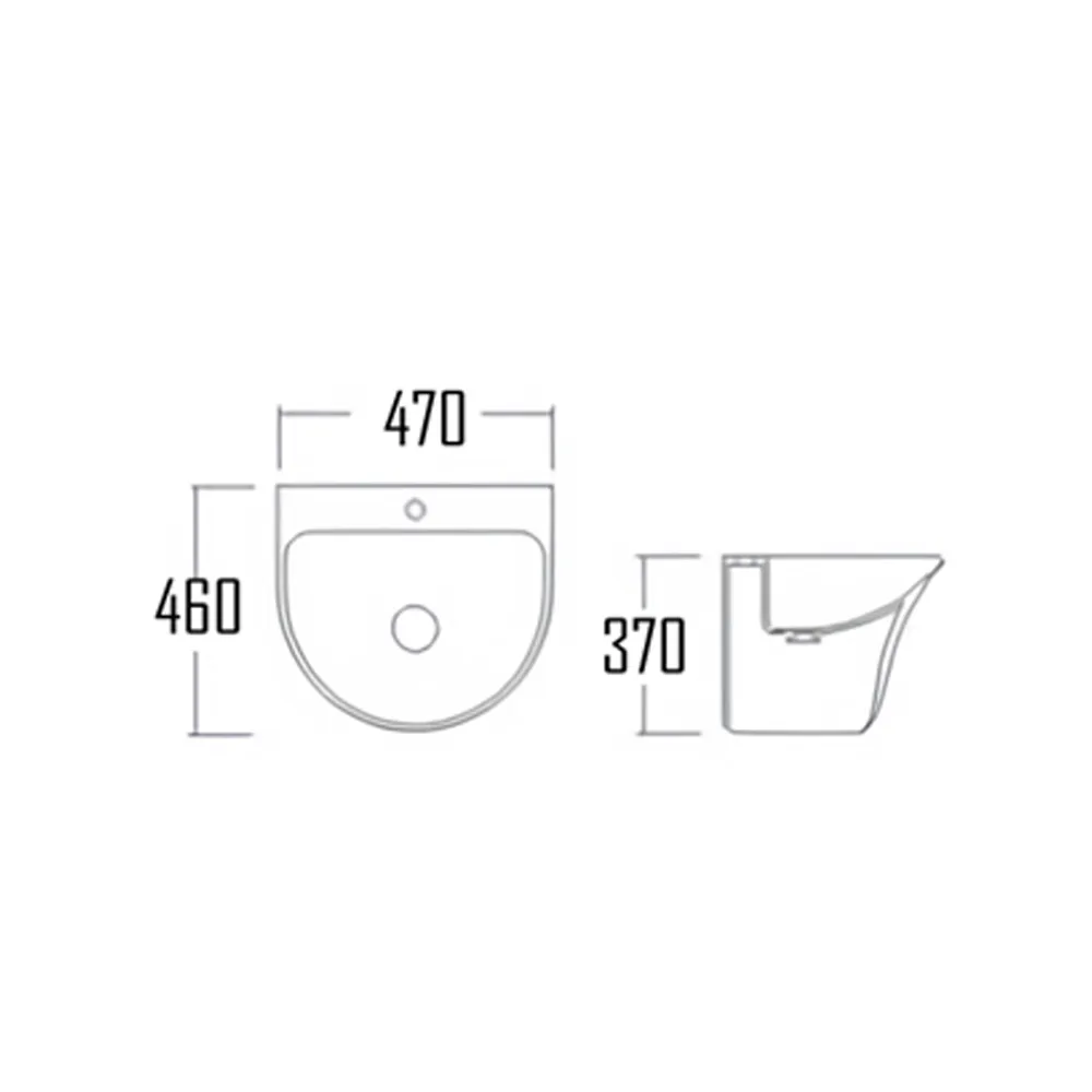 MALLA WASH BASIN-MAL-50