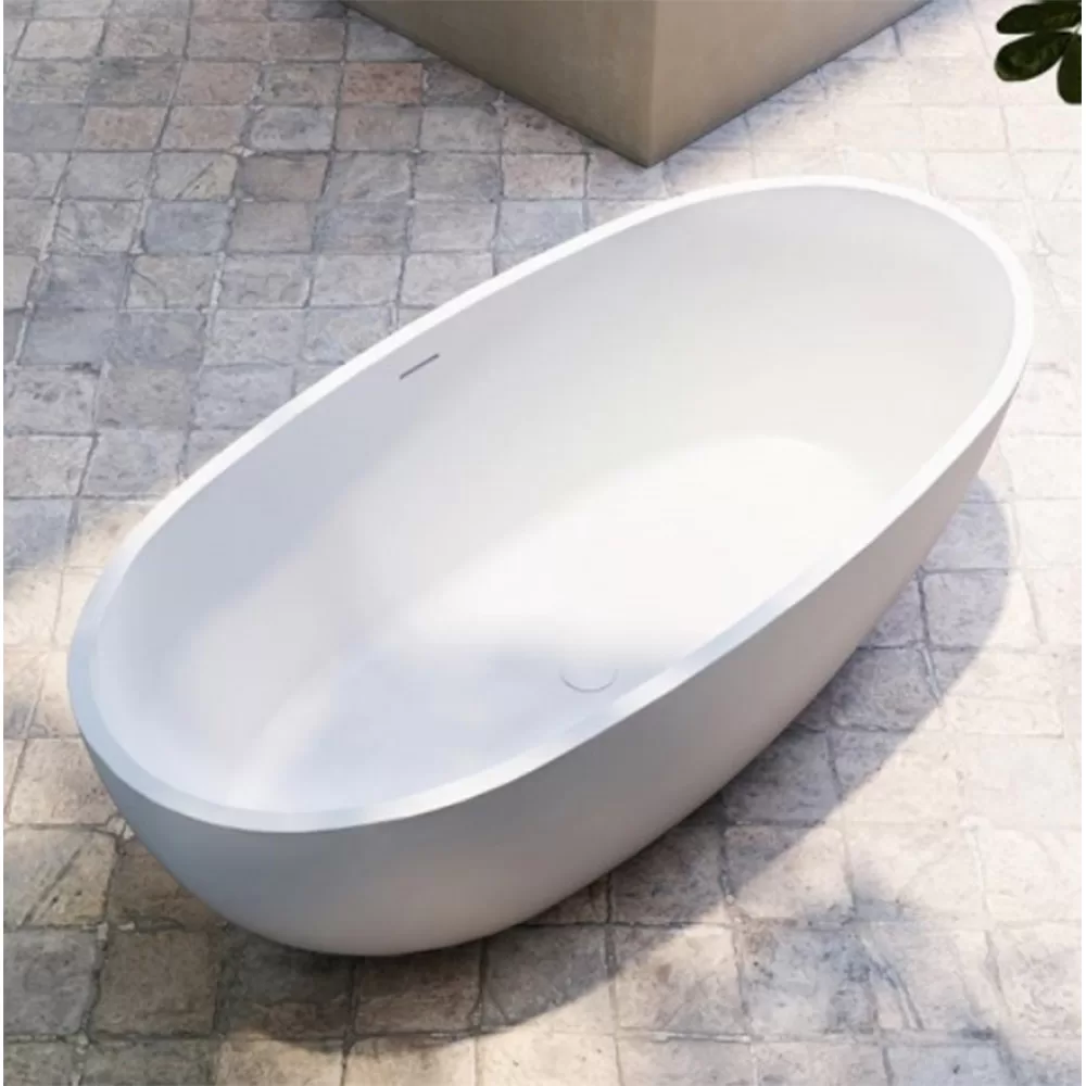 White freestanding bathtub by TuCasa Dubai